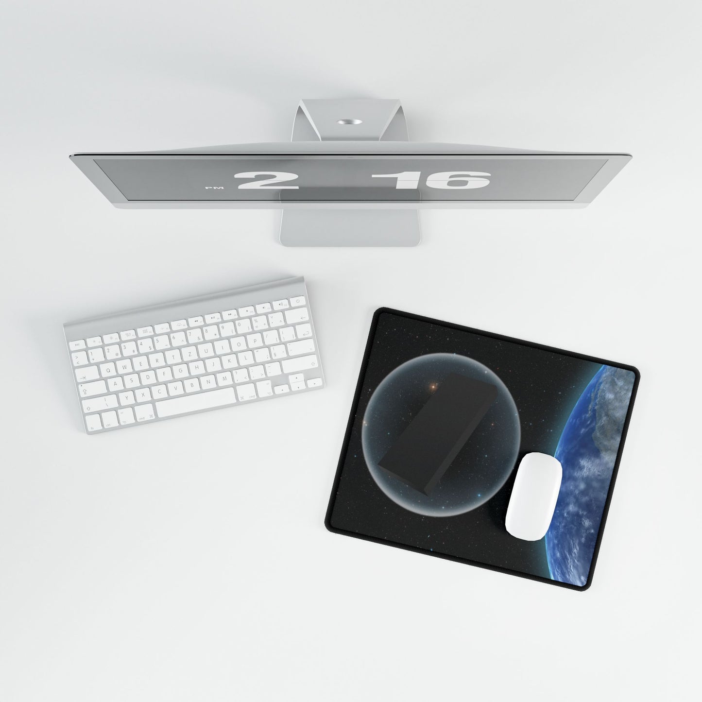 Desk Mat/Mousepad - The Halman Starchild returns home