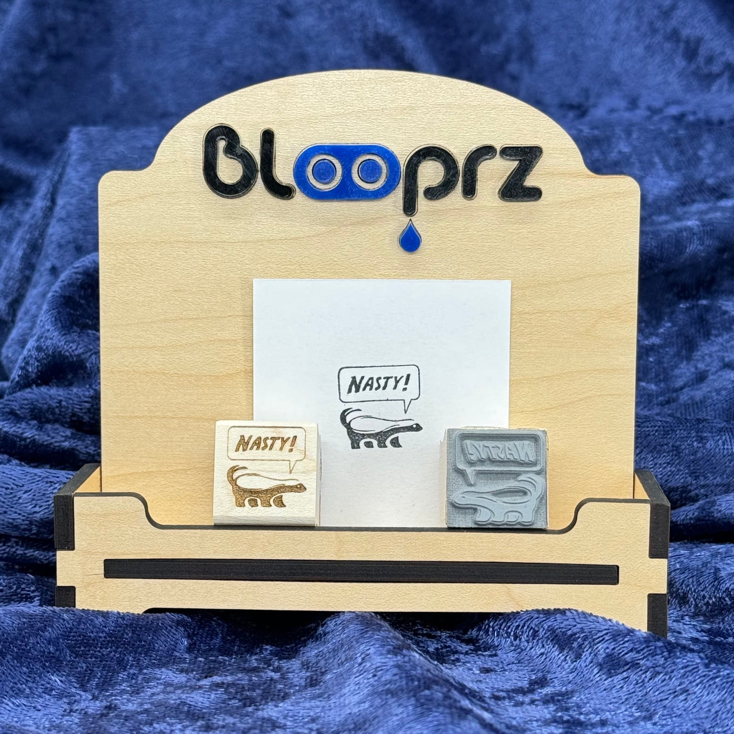 Honey Badger Mini Stamp -Nasty!