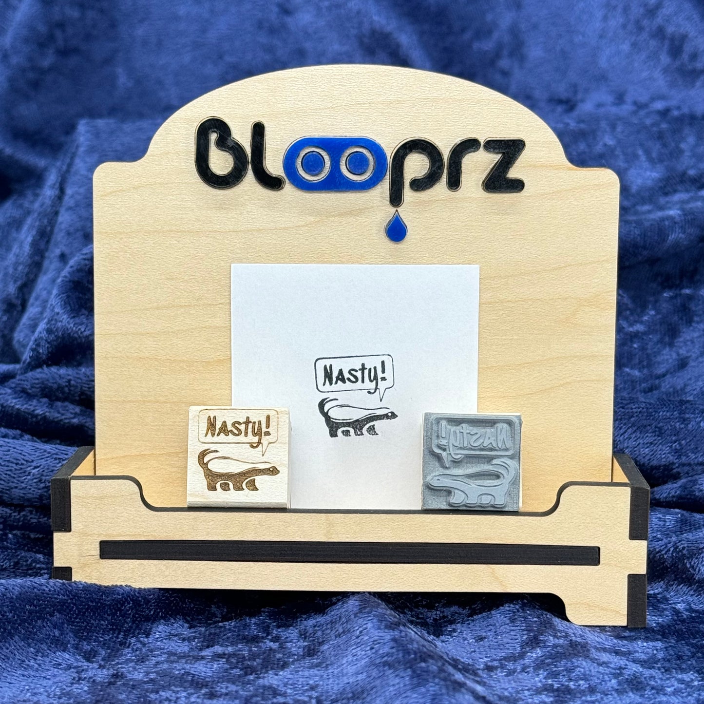 Honey Badger Mini Stamp -Nasty!
