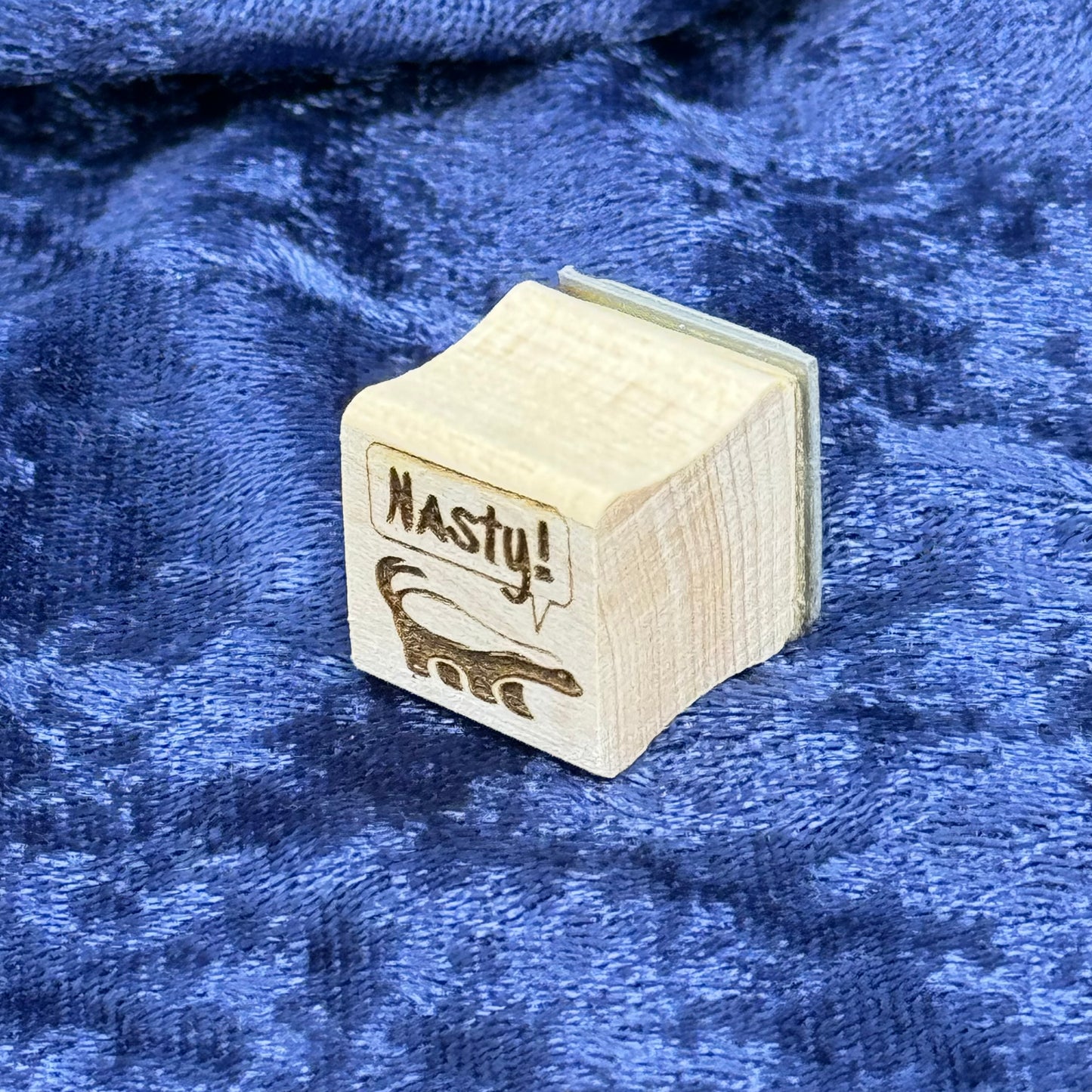 Honey Badger Mini Stamp -Nasty!